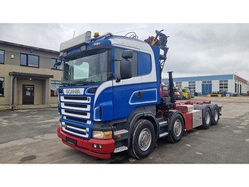 Kamion sa hidrauličnom kukom, Kamion sa dizalicom Scania R500 8X4 Epsilon E250Z95: slika 3
