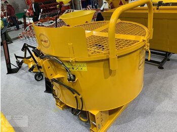 Novu Mešalica za beton Vemac Betonmischer 800 1200 1800 Liter Futtermischer Mischer Mixer Zwangsmischer NEU: slika 3