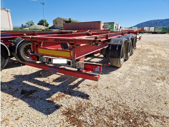 Poluprikolica za prevoz kontejnera/ Poluprikolica sa promenjivim sandukom ASCA
