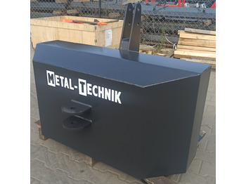 Novu Kontra teg za Traktor METAL-TECHNIK Betongewicht / Ballast / Masse / Zavorra / Утяжелитель / Obciążnik 800 kg: slika 3