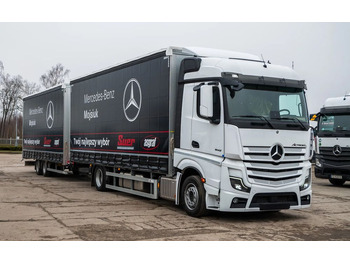 Kamion sa ceradom MERCEDES-BENZ Actros 1842