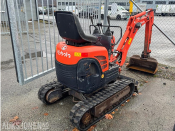 Mini bager 2007 Kubota U10-3 minigraver med 2 skuffer: slika 3 Mini bager 2007 Kubota U10-3 minigraver med 2 skuffer: slika 3