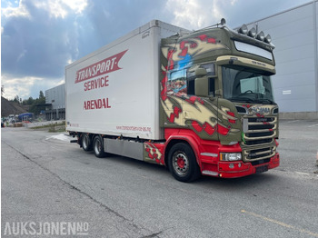 Kamion sa zatvorenim sandukom SCANIA R 580
