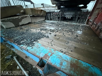 Tovarni sanduk 40 Fots flak til sidelaster - med støttelabber: slika 3