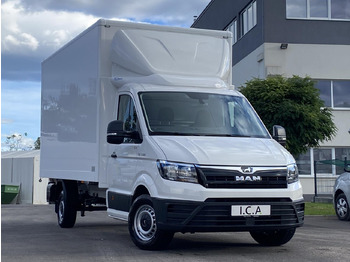 Novu Dostavno vozilo sa zatvorenim sandukom MAN TGE 3.180 RS4490 1+2, 180PS, 2.0L | ALU-BOX 4200mm + LADERAMPE: slika 3