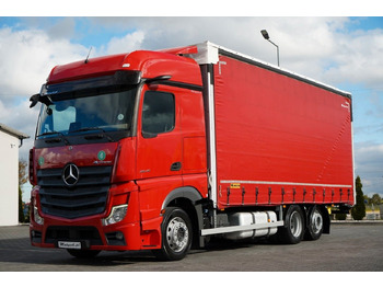 Kamion sa ceradom MERCEDES-BENZ Actros 2545
