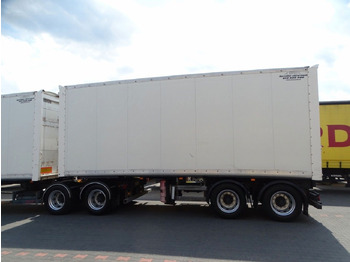 Poluprikolica sa zatvorenim sandukom Samro JUMBO VEHICULAR BOX- 7,3 M + 7,3 M/KOFFER TANDEM: slika 4