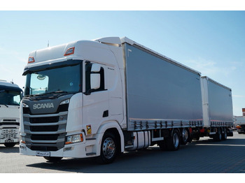 Kamion sa ceradom SCANIA R 450