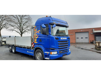 Kamion sa tovarnim sandukom, Kamion sa dizalicom Scania G440  Pritsche 6x2 Kran am Heck vor.: slika 2