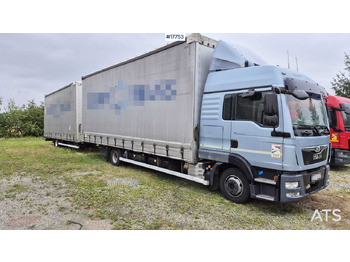 Kamion sa ceradom Tandem MAN TGL 8.250 (2014): slika 4