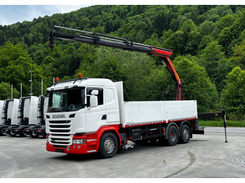 Kamion sa tovarnim sandukom SCANIA G 450
