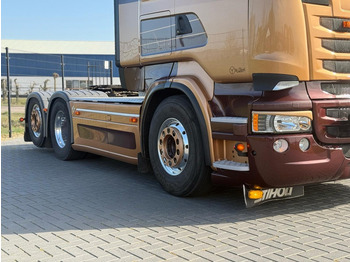 Tegljač Scania R730 V8 V8, SHOWTRUCK VOLLUCHT, RETARDER,  HYDRAULIEK, BOOGIE, ALU WIELEN, LEER.: slika 5