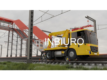 Vazdušna platforma montirana na kamion MERCEDES-BENZ