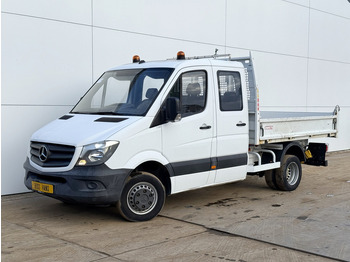 Furgon, Dostavno vozilo sa duplom kabinom Mercedes-Benz Sprinter 514 2.2 CDI Kipper Dubbele Cabine Dubbellucht 3.5t trekhaak Cruise Control Benne Tipper DOKA: slika 2