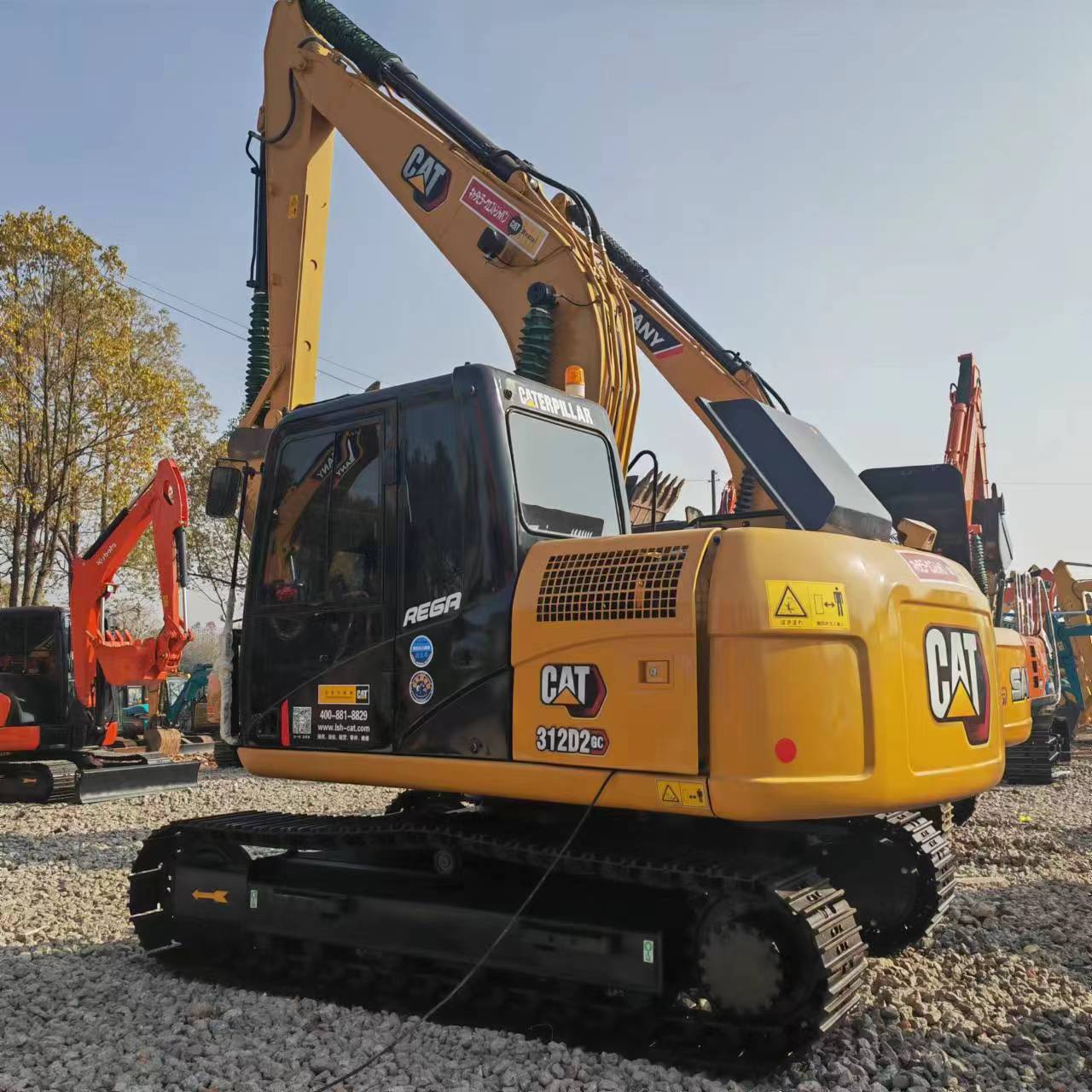 Bager guseničar CATERPILLAR 312D2