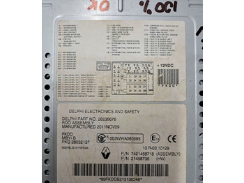 Kabina i enterijer za Kamion Delphi RADIO MP3 CD AUX USB 12V RENAULT PREMIUM MAGNUM MIDLUM DXI: slika 2 Kabina i enterijer za Kamion Delphi RADIO MP3 CD AUX USB 12V RENAULT PREMIUM MAGNUM MIDLUM DXI: slika 2