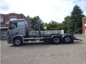 Kamion sa hidrauličnom kukom Mercedes-Benz 2545 Actros MEILLER Abroller +Lift-Lenkachse: slika 3