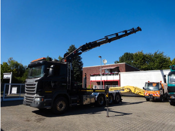 Kamion sa hidrauličnom kukom, Kamion sa dizalicom Scania R490 Abroller + HIAB 302E-6 Bj.2021 !Kran TRIDEM Scania R490 Abroller + HIAB 302E-6 Bj.2021 !Kran TRIDEM: slika 3
