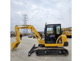 Mini bager KOMATSU PC56-7