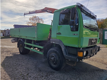 Kamion sa tovarnim sandukom MAN 8.163 4x4 + crane FASSI F45A.22: slika 3