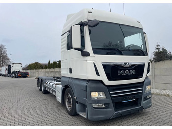 Kamion sa golom šasijom i zatvorenom kabinom MAN TGX XLX 26.420 BDF, MULTI Wechsler: slika 2