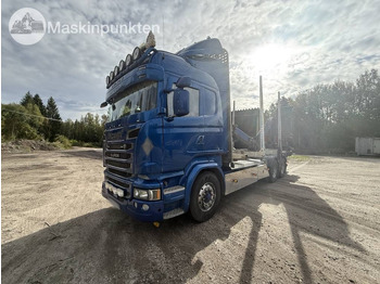 Kamion sa golom šasijom i zatvorenom kabinom SCANIA R 580