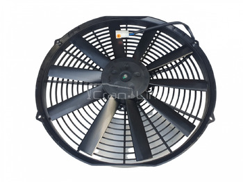 Hladnjak ulja za Kran za kamion Wentylator chłodnicy oleju hydraulicznego SPAL 24V / 380mm: slika 2