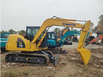Bager guseničar Cheap Used Komatsu PC70-8 Crawler Excavator with High Efficiency Used Heavy Machinery Komatsu PC70-8 Digger Cheap for Sale: slika 5