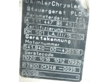 Motor za Kamion Mercedes-Benz OM 501 LA.III/15-00 Mercedes-Benz ACTROS: slika 2