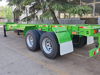 Novu Poluprikolica sa golom šasijom za prevoz kontejnera TITAN 2 Axle Skeleton Trailer for Sale in Congo: slika 3