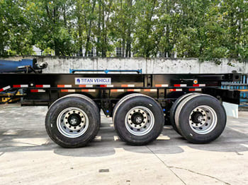 Novu Poluprikolica sa golom šasijom za prevoz kontejnera TITAN Tri Axle Chassis Container for Sale in Nigeria: slika 5 Novu Poluprikolica sa golom šasijom za prevoz kontejnera TITAN Tri Axle Chassis Container for Sale in Nigeria: slika 5