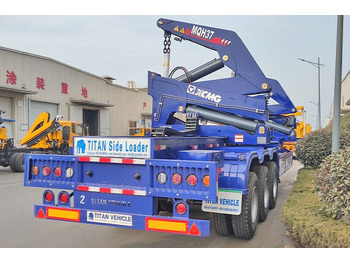 Novu Poluprikolica za prevoz kontejnera/ Poluprikolica sa promenjivim sandukom za prevoz kontejnera XCMG 40 Ft Container Side Loader Trailer for Sale in Papua New Guinea: slika 3