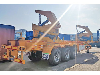 Novu Poluprikolica za prevoz kontejnera/ Poluprikolica sa promenjivim sandukom za prevoz kontejnera XCMG 40 Ton Sidelifter Container Trailer for Sale in Guyana: slika 3