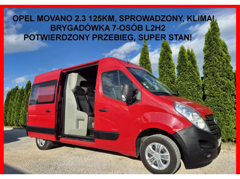 Dostavno vozilo sa duplom kabinom OPEL
