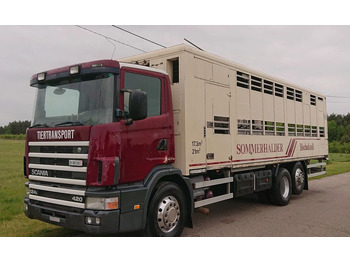 Kamion za prevoz stoke SCANIA 124