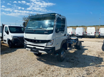 Kamion sa golom šasijom i zatvorenom kabinom MITSUBISHI