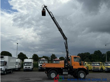Istovarivač, Kamion sa dizalicom Unimog Unimog U300 4x4 Hiab Kran mit original 60.212 Km: slika 5