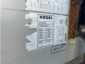 Poluprikolica sa ceradom Kögel Schuifzeilen BPW assen: slika 4 Poluprikolica sa ceradom Kögel Schuifzeilen BPW assen: slika 4
