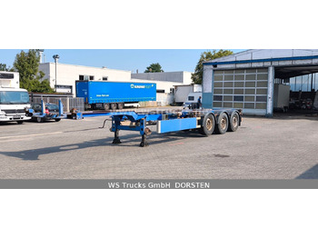 Poluprikolica za prevoz kontejnera/ Poluprikolica sa promenjivim sandukom RENDERS