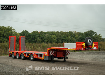 Novu Niska poluprikolica za prevoz Kässbohrer LB4E 4 axles Hydr. Ramps 620cm-Extendable Lift+ 2x Steering Axle: slika 3
