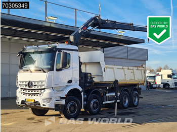 Lizing Mercedes-Benz Arocs 3240 8X4 HIAB X-HIDUO 188 E-2 Kran Crane 3-side tipper Big-Axle Euro 6 Mercedes-Benz Arocs 3240 8X4 HIAB X-HIDUO 188 E-2 Kran Crane 3-side tipper Big-Axle Euro 6: slika 1 Lizing Mercedes-Benz Arocs 3240 8X4 HIAB X-HIDUO 188 E-2 Kran Crane 3-side tipper Big-Axle Euro 6 Mercedes-Benz Arocs 3240 8X4 HIAB X-HIDUO 188 E-2 Kran Crane 3-side tipper Big-Axle Euro 6: slika 1