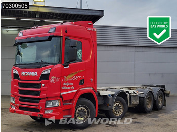 Kamion sa golom šasijom i zatvorenom kabinom SCANIA R 650