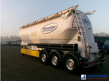 Poluprikolica cisterna Feldbinder Powder tank alu alu 49 m3 / 1 comp: slika 3
