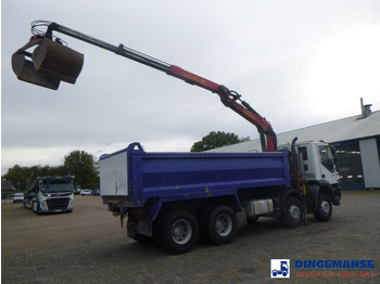 Kamion sa dizalicom Iveco AD340T36 8x4 RHD tipper + Palfinger E120 plus + grapple: slika 4