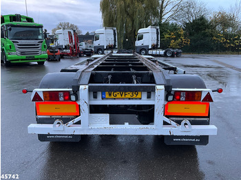 Prikolica za prevoz kontejnera/ Prikolica sa promenjivim sandukom Floor 2-assige container aanhangwagen: slika 3