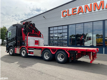 Kamion sa dizalicom Volvo FH 540 8x4 HMF 85 Tonmeter laadkraan + Fly-Jib Just 222.786 km!: slika 3