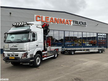 Lizing Volvo FMX 500 4x4 Fassi 31 Tonmeter laadkraan + Fly-Jib + Jumbo 2-assige aanhangwagen Volvo FMX 500 4x4 Fassi 31 Tonmeter laadkraan + Fly-Jib + Jumbo 2-assige aanhangwagen: slika 1