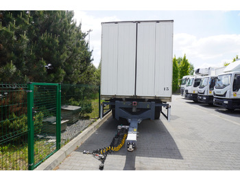 Prikolica sa zatvorenim sandukom Fruehauf passthrough box trailer 18 EPAL / 2021 / SAF axles: slika 5