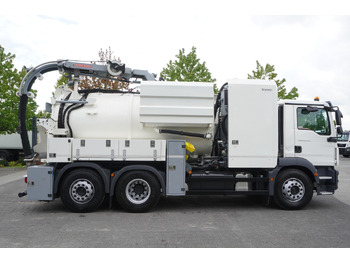 Vakuumska cisterna MAN TGM 26.340 E6 / RIVARD sewage cleaner 11.8 m3 / 170 tho. km / steered axle: slika 2