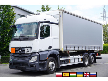 Kamion sa ceradom MERCEDES-BENZ Actros 2545